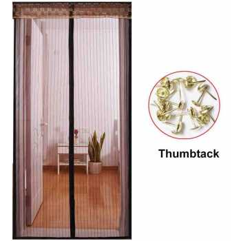 Gambar produk TaffHOME Tirai Pintu Anti Nyamuk Kelambu Magnetic Door 100x210cm - CNY-121