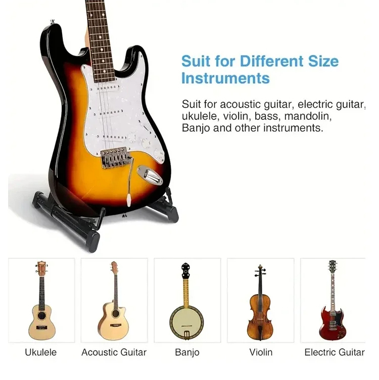 Gambar produk GUITA Stand Gitar Portable Foldable Guitar Holder - GT223
