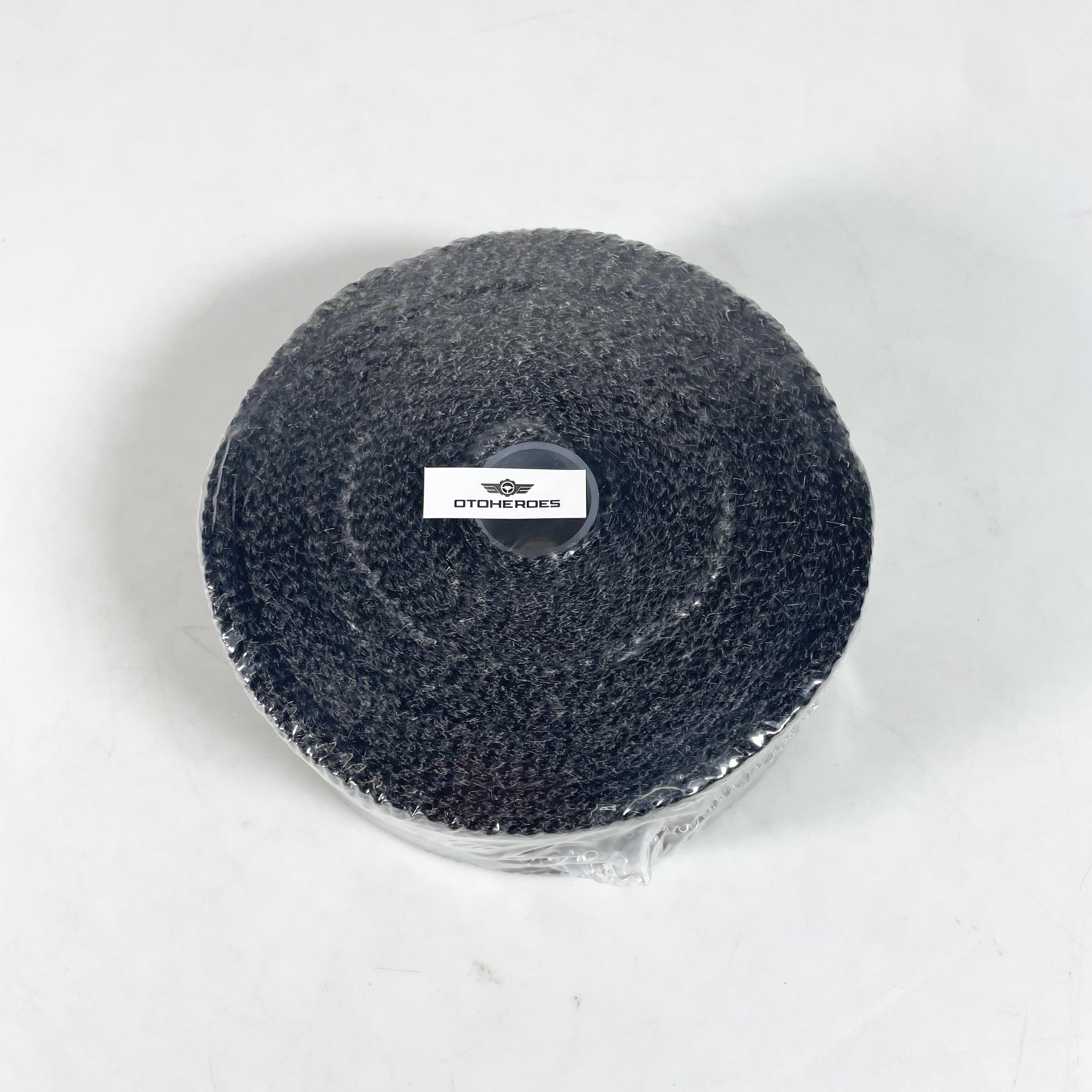 Gambar produk OTOHEROES Lakban Peredam Panas Knalpot Motor Exhaust Wrap 50mm 10M - MP-001