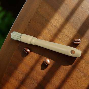 TYI Kuas Pembersih Gilingan Kopi Natural Bristles Plastik - TYI-B8