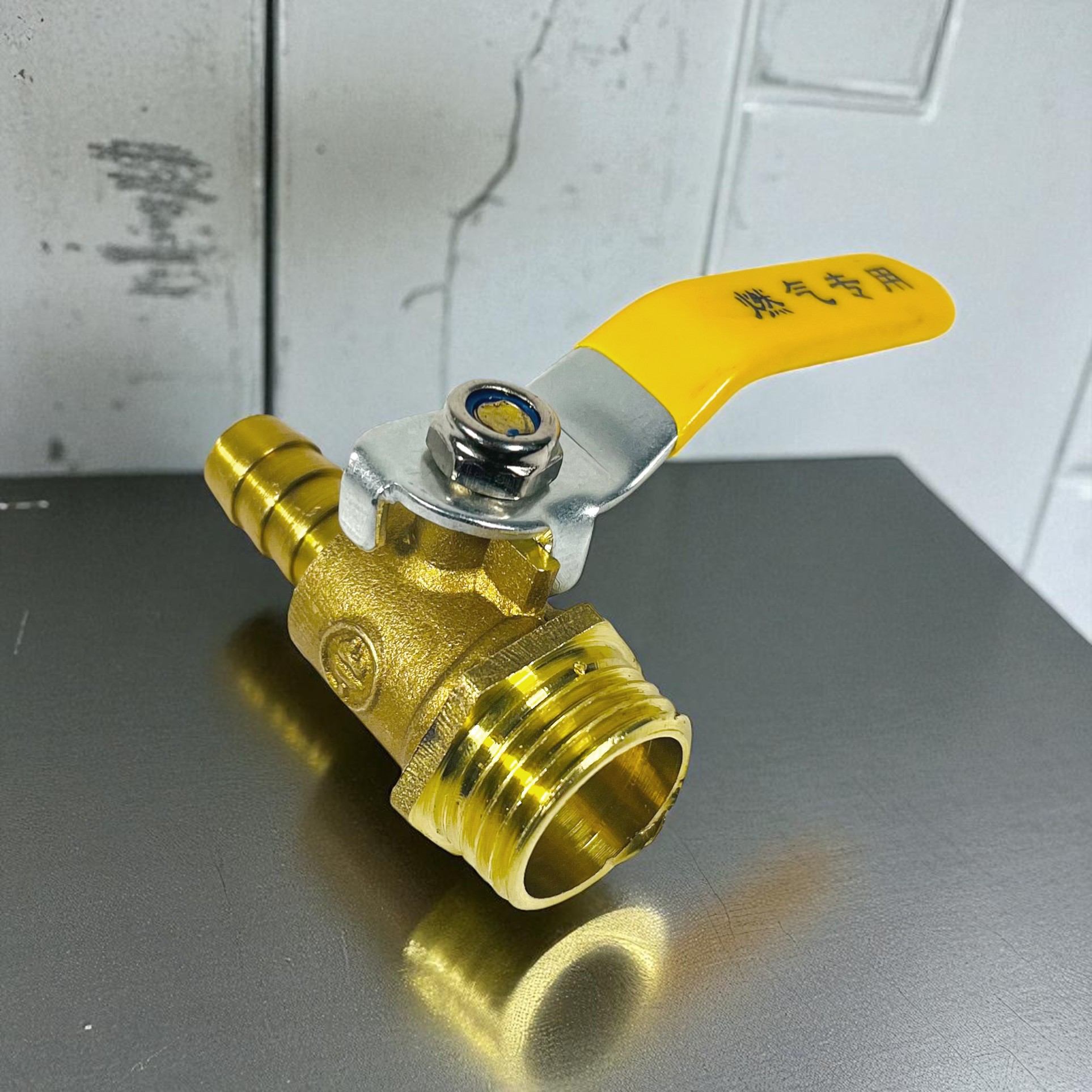 Gambar produk Slyz Katup Kontrol DN15 Handle Single Gas Valve Drat 1/2 ke 3/8 Inch - Slyz42