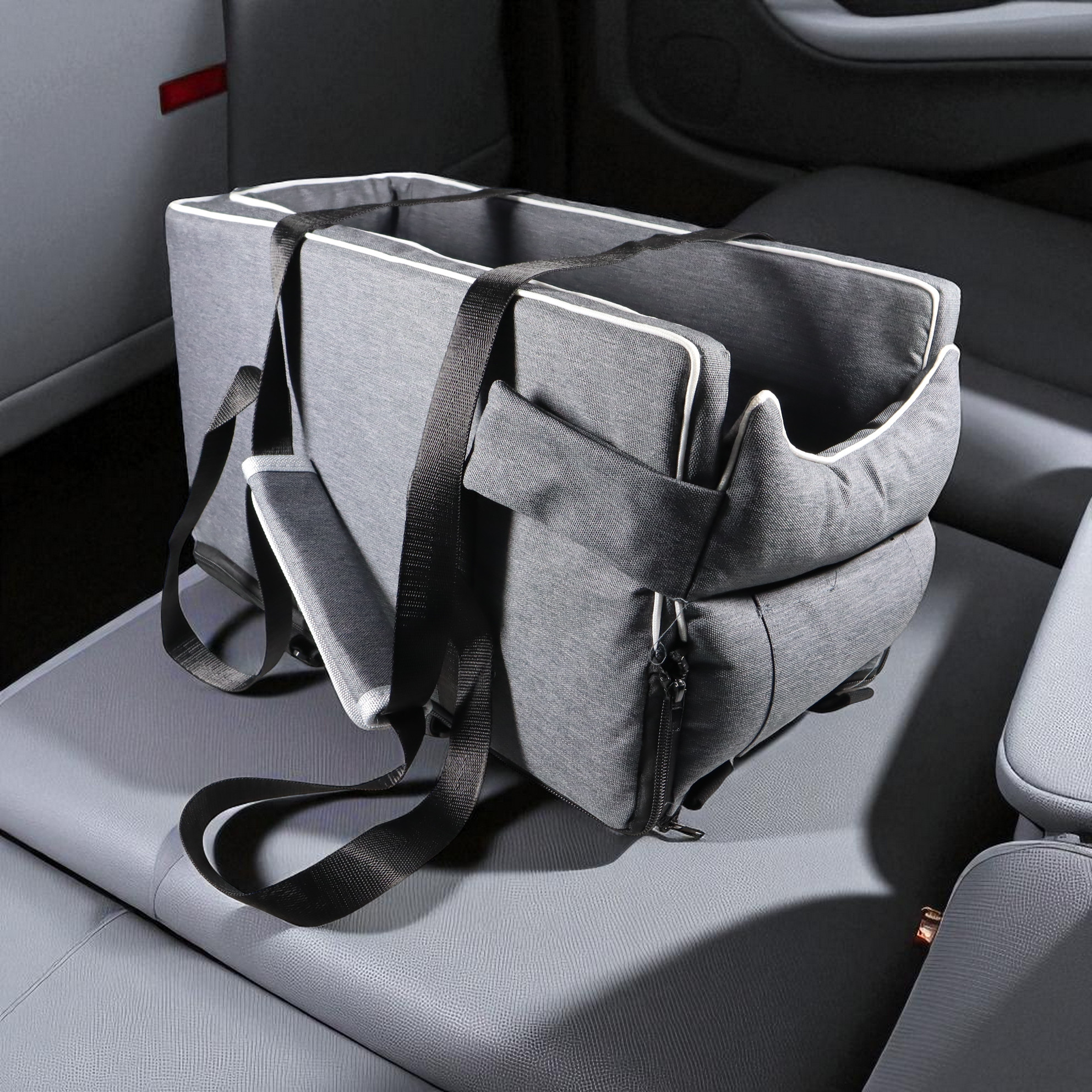 Gambar produk HIPI Car Seat Handbag 2 in 1 Tempat Duduk Mobil Kucing Anjing - SW-42