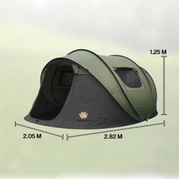 Gambar produk KingRunning Tenda Camping Lipat Otomatis 3-4 Orang Single Layer - S-T414