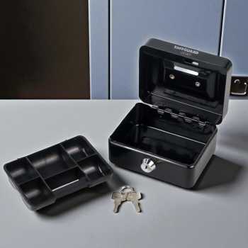 Gambar produk TaffGUARD Kotak Brankas Uang Safebox Key Lock 12.5x9.5x6cm - JJZS67
