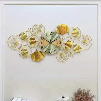 Gambar produk TaffHOME Jam Dinding Dekorasi Quartz Luxury European Style 40x90cm - 2283