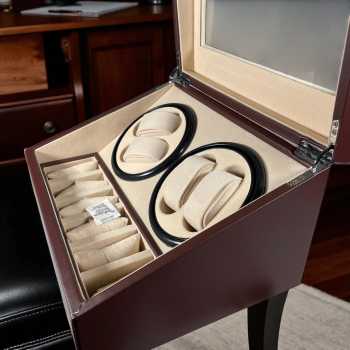 Gambar produk EB Kotak Display Jam Tangan Automatic Winding Watch Box 4 Slot - EB220