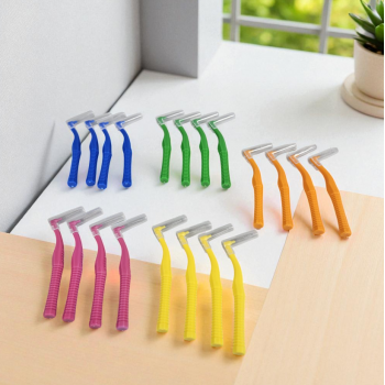 Gambar produk ASM Interdental Brush Orthodontics Pembersih Gigi 20 PCS 0.6-1.5mm - A-615