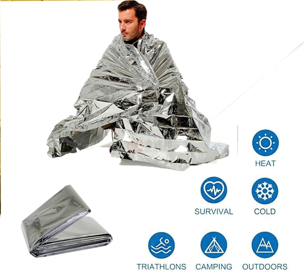 Gambar produk TaffSPORT Selimut Darurat Emergency Blanket Thermal 130x210cm - SL03-001