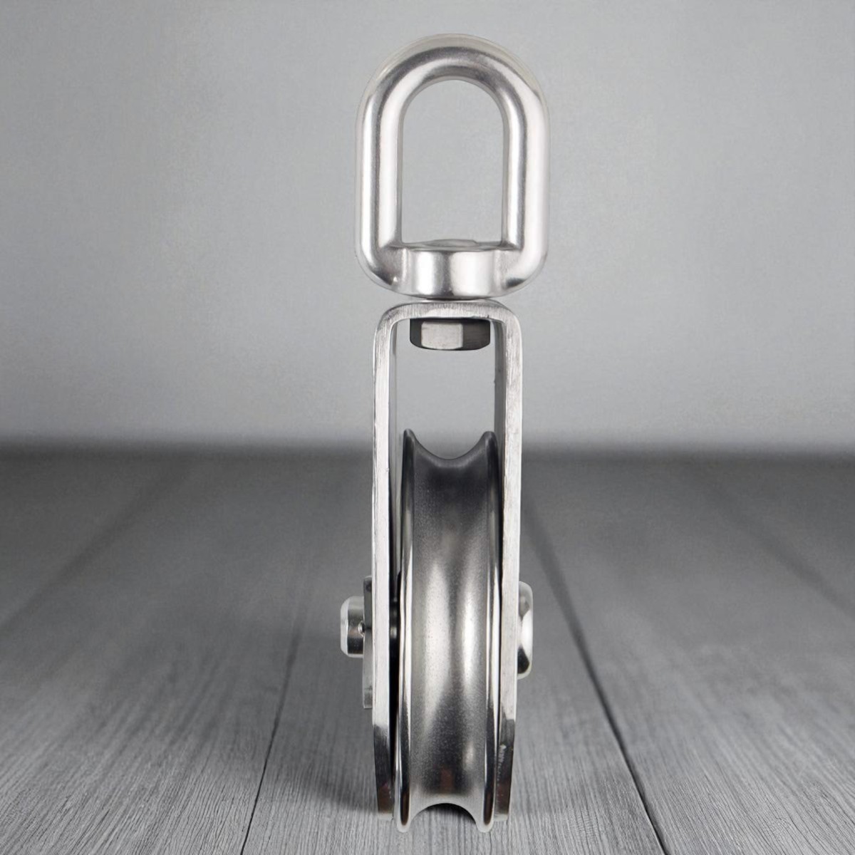 Gambar produk Mayrise Katrol Kerekan Swivel Pulley Stainless Steel 304 Single Wheel M100 - MAY304