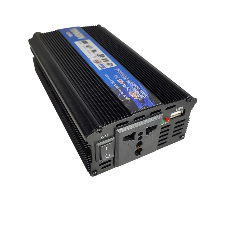 Gambar produk EAFC Power Inverter Mobil Modified Sine Wave DC 12V to AC 220V 1000W - USB1