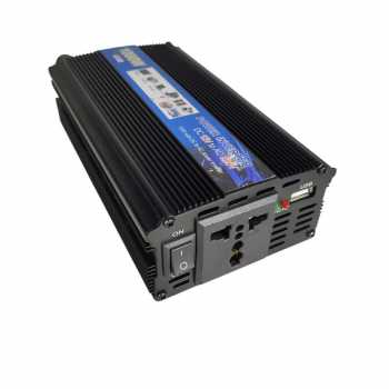 Gambar produk EAFC Power Inverter Mobil Modified Sine Wave DC 12V to AC 220V 1000W - USB1