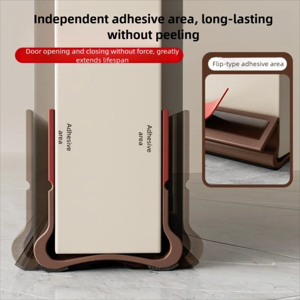 Gambar produk HOMLY Lis Penghalang Serangga Debu Bawah Pintu Door Bottom Seal 93cm - H93