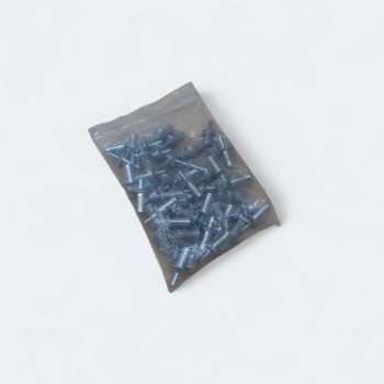 Gambar produk FMA Hammer Drive Expansion Rivets Steel Flat Round Head 5mm 50 PCS - FM511