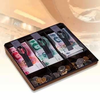 FED Laci Uang Kasir 3 Sekat Plastik Coin Cash Drawer Tray - INU146
