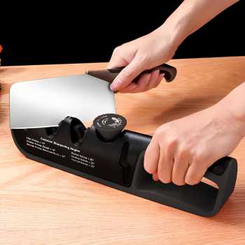 Gambar produk WAK Pengasah Pisau Dapur 4in1 Gunting Knife Sharpener Profesional - WK2003C