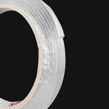 Gambar produk TaffPACK Double Tape Perekat Acrylic Nano Washable Adhesive 2M 1cm - TV030
