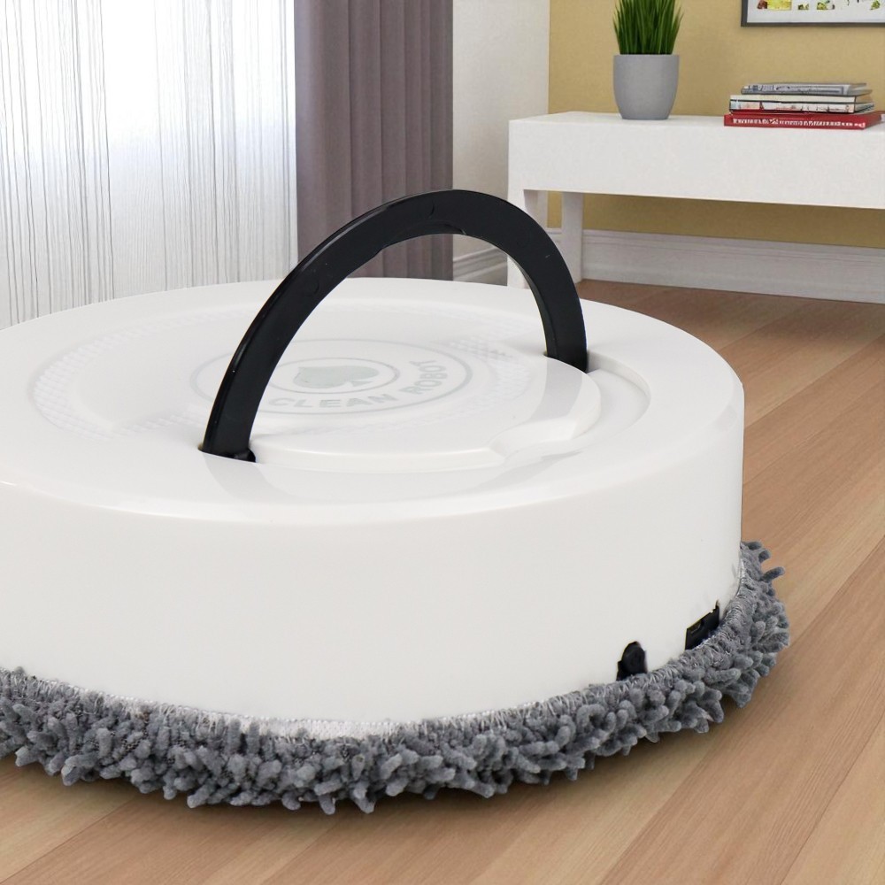 Gambar produk CLEAM Robot Pel Sapu Lantai Microfiber Intelligence Dust Mop - TDJ-08