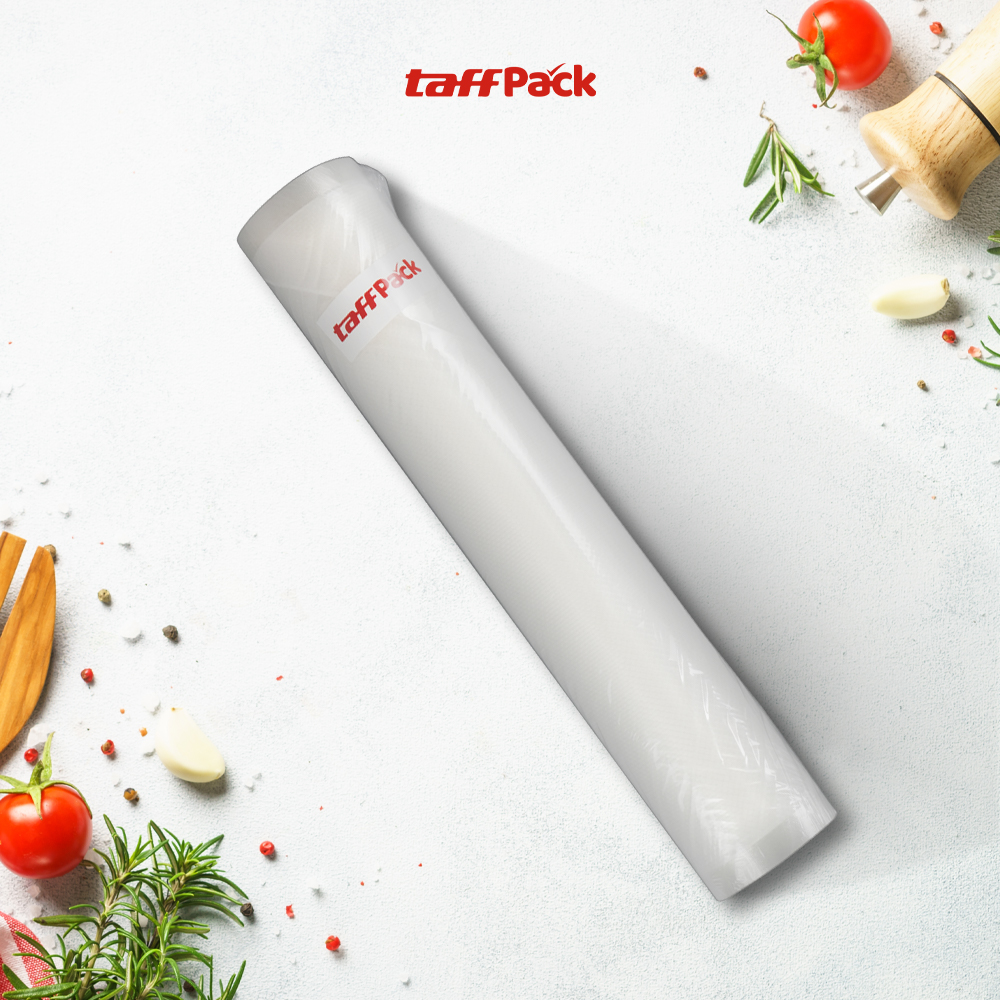 Gambar produk TaffPACK Plastik Vacuum Makanan Sealer Storage Bag BPA Free 1 Roll 30x500cm - HK-07