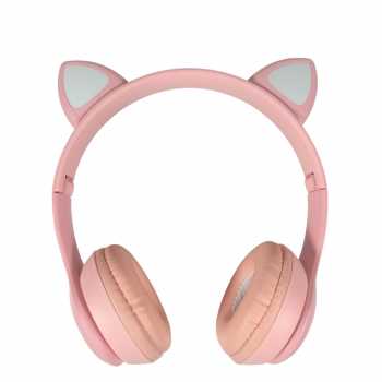 Gambar produk Fuloophi Bluetooth Headset Headphone Telinga Kucing Cute Cat Ear - P47M