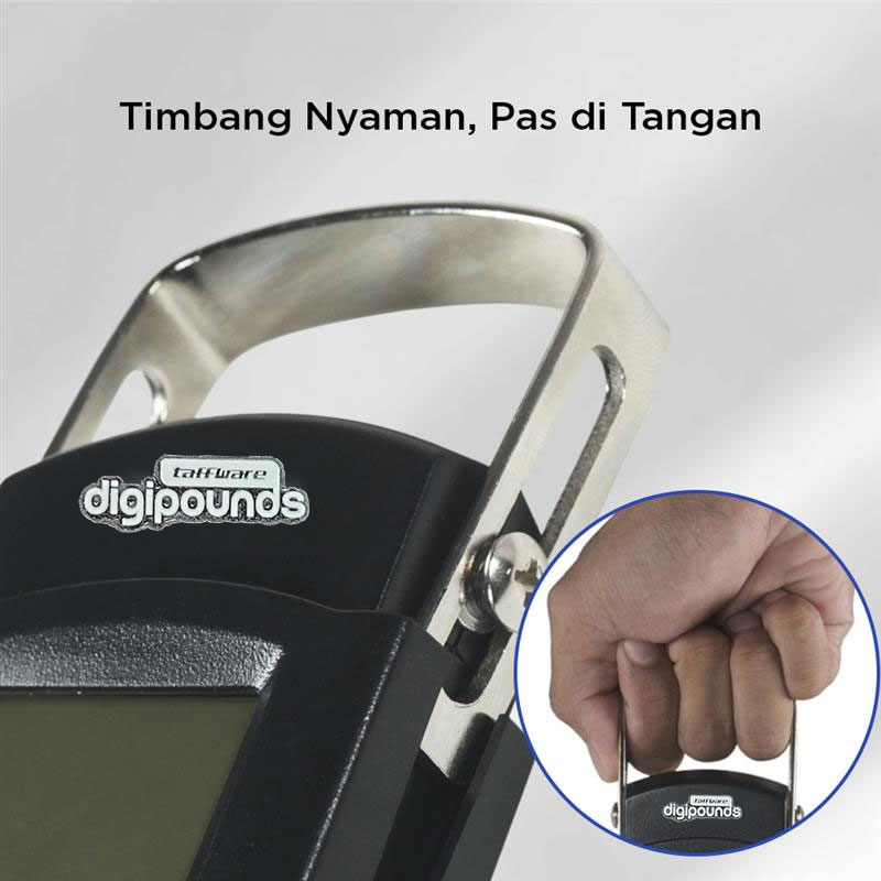 Gambar produk Taffware Digipounds Timbangan Tas Gantung Digital Scale 50kg 0.01kg - WH-A08