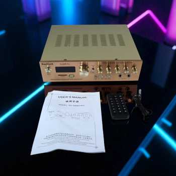 Gambar produk Sunbuck Bluetooth EQ Stereo Audio Hi-Fi Amplifier Karaoke 5CH 920W - AV-580BT PRO