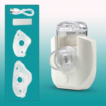 Gambar produk LEGGONG Alat Terapi Pernapasan Mesh Nebulizer Portable Inhaler Rechargeable - HSK-W005
