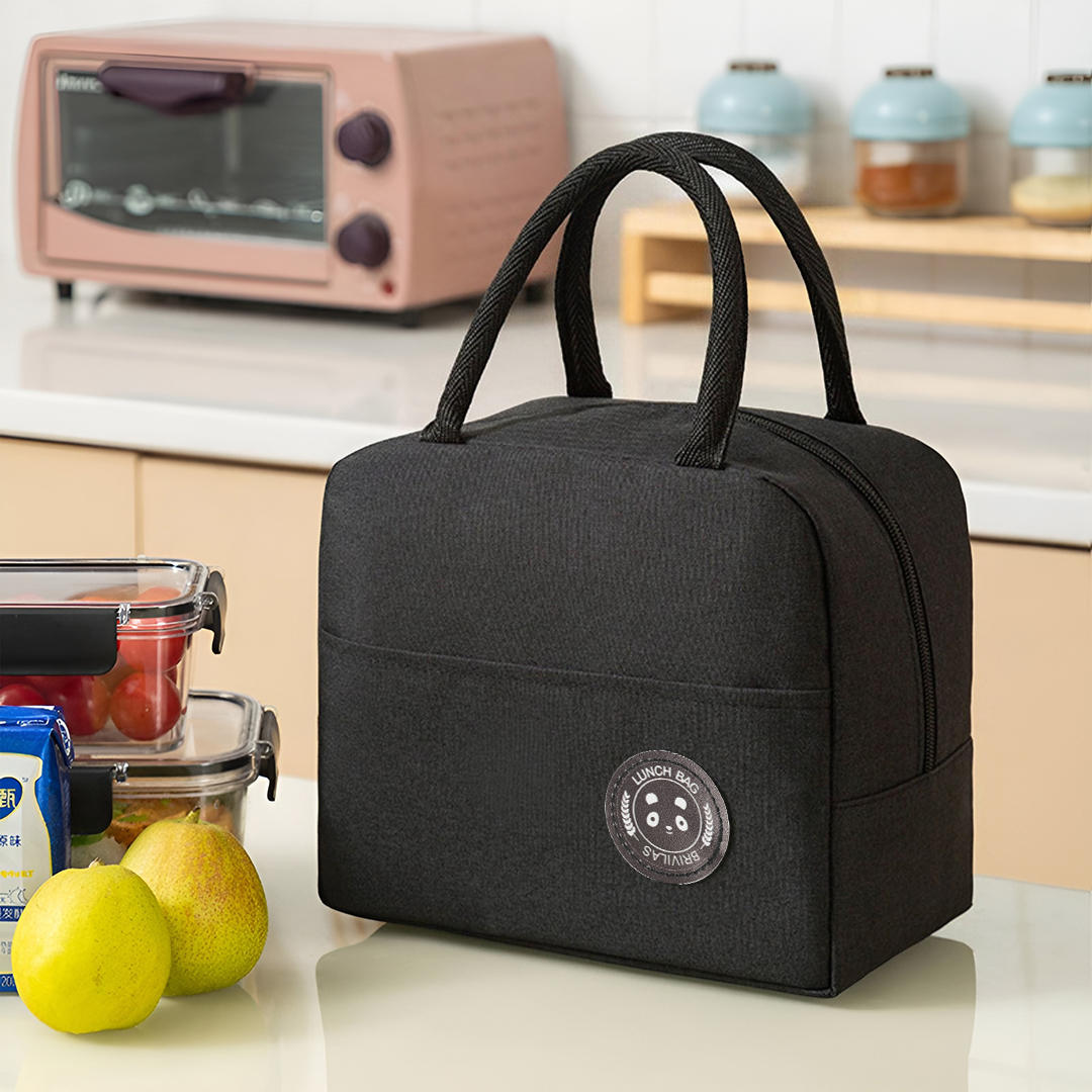 Gambar produk BRIVILAS Tas Bekal Makan Portable Insulation Hot and Cold Lunch Bag - EI23