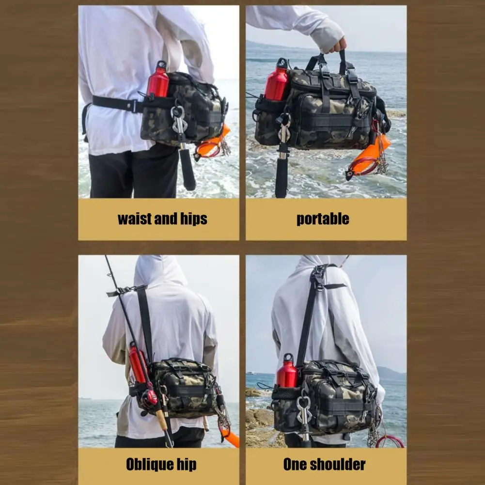 Gambar produk FISBAG Tas Pancing Pinggang Fishing Waist Luya Bag Oxford Waterproof - FI711