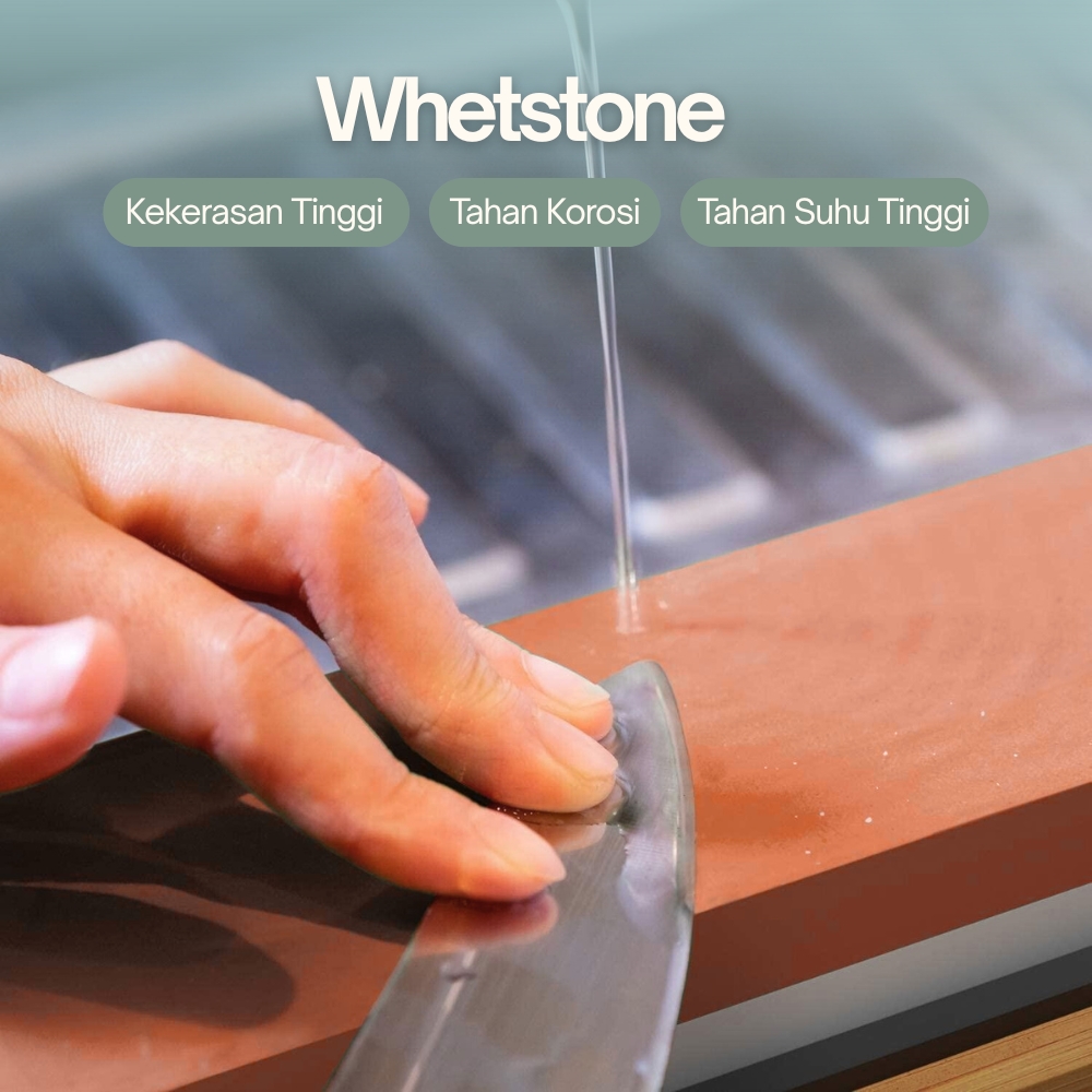 Gambar produk KNIFEZER Batu Pengasah Pisau 2PCS 400/1000 3000/8000 with Locator - Wkss-06
