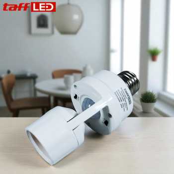 Gambar produk TaffLED Fitting Lampu Bohlam Sensor PIR Adjustable Timer 40W E27 - GG117