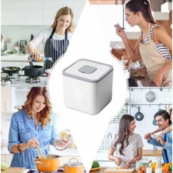 Gambar produk JOY Tempat Beras Household Dispenser Rice with Measuring Cup Rice 5kg - HJ