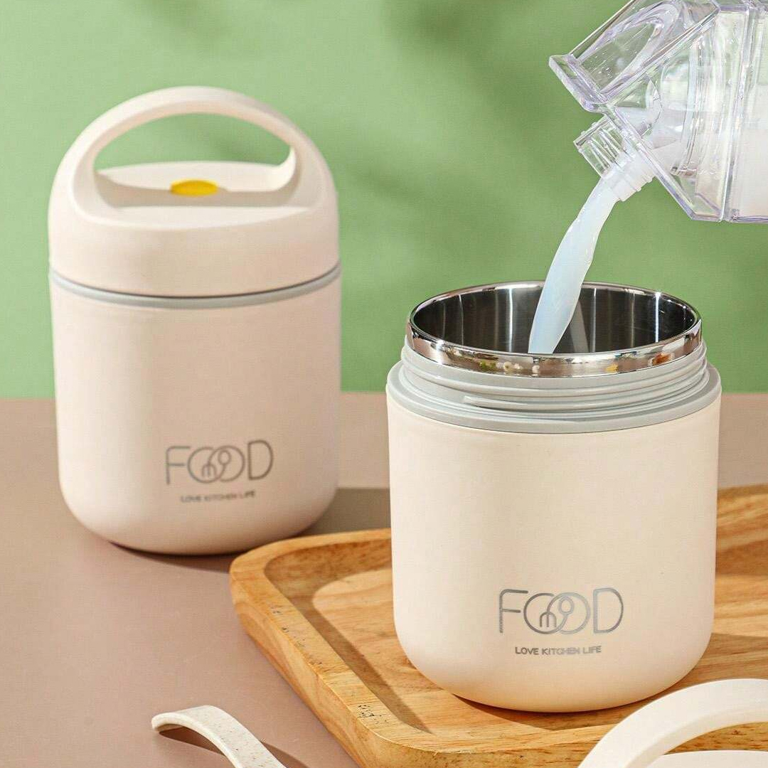 Gambar produk LOVE KITCHEN LIFE Kotak Makan Tahan Panas Lunch Box Single Layer - YM8686/YM9645
