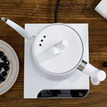 Gambar produk One Two Cups Teko Listrik Kopi Pemanas Air Leher Angsa 1000W 1L - HR-462