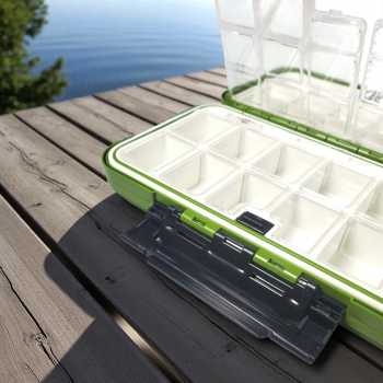 Gambar produk TaffSPORT Kotak Perkakas Kail Pancing Tackle Box Waterproof L - DY029