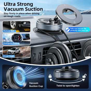 Gambar produk HOLDY Dudukan HP Mobil Dashboard Car Phone Holder Universal 360 Degree - HO201