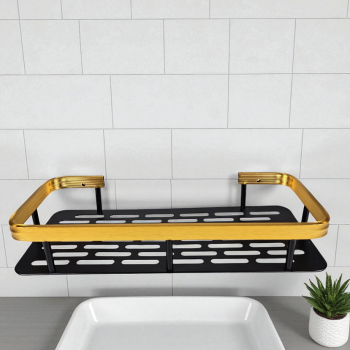 Gambar produk CANRY Rak Gantung Kamar Mandi Dapur Organizer Rack Aluminium - CR530