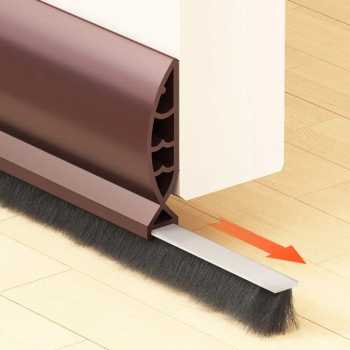 Gambar produk TIFAII Lis Penghalang Serangga Debu Bawah Pintu Door Bottom Seal 93cm - T930