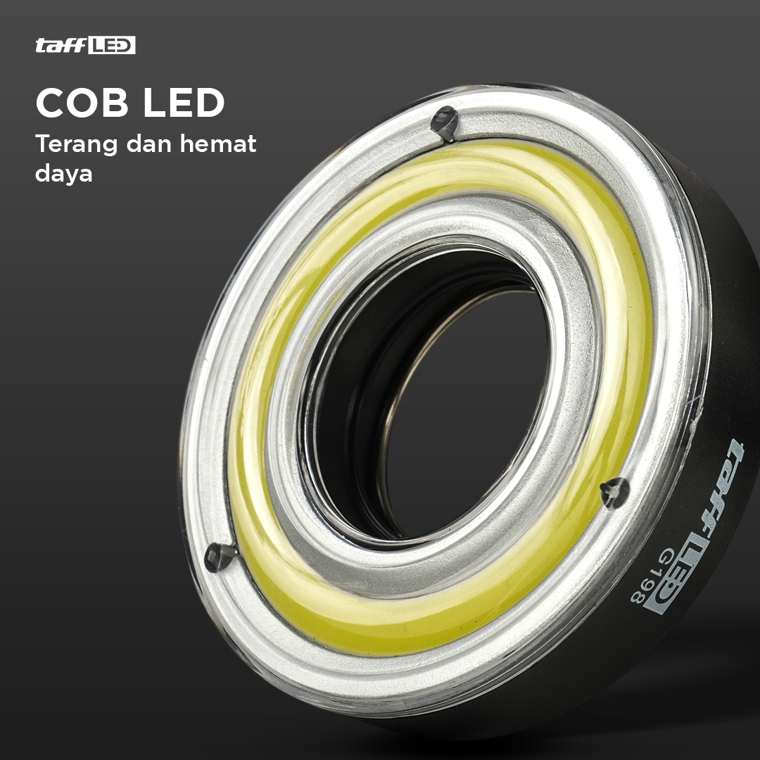 Gambar produk TaffLED Lampu LED Camping Tenda Waterproof Emergency COB Natural White - G198