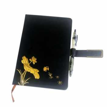 Gambar produk Toddi Buku Jurnal Leather Notebook Diary A5 80GSM 200 Halaman - TD663