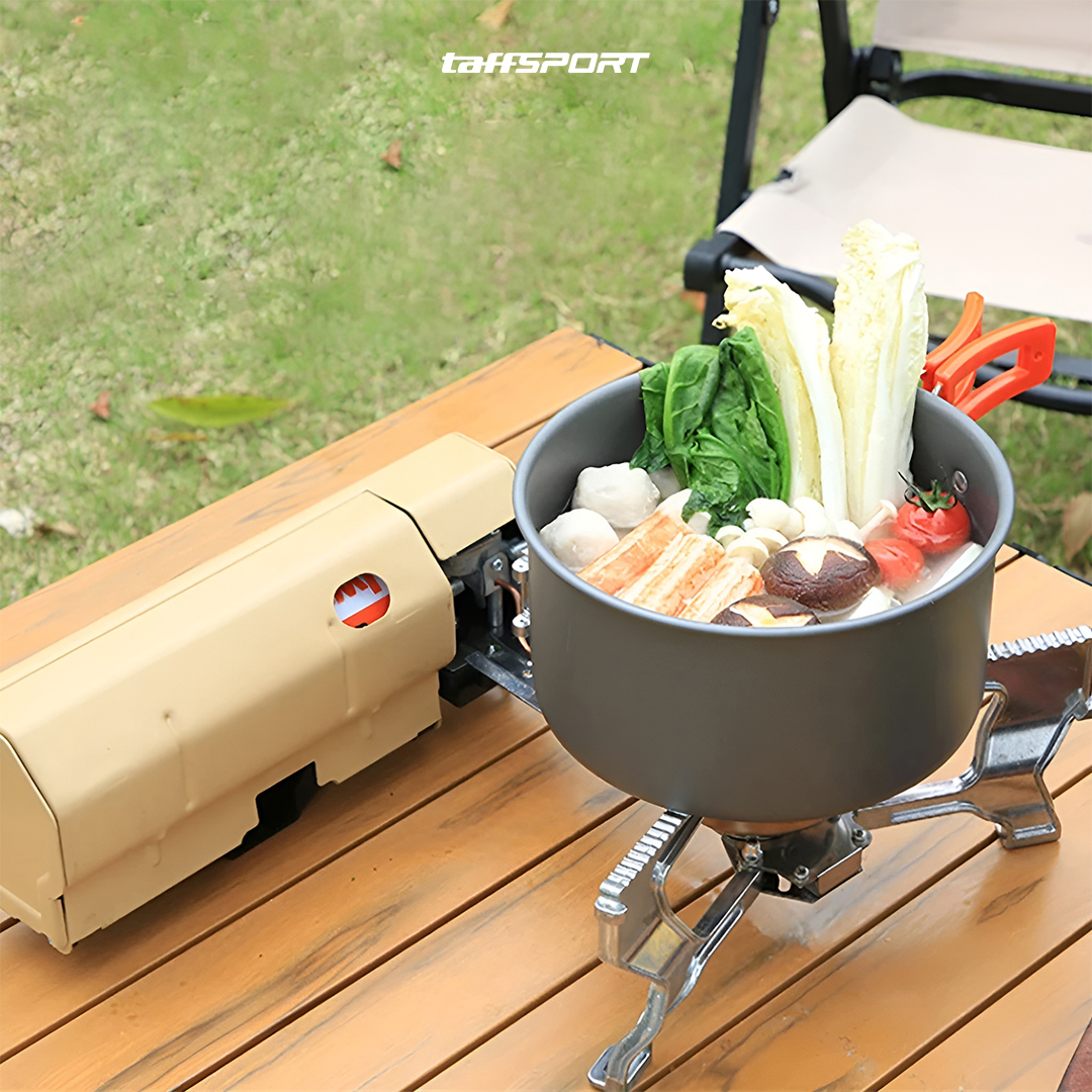 Gambar produk TaffSPORT Kompor Gas Portable Mini Lipat Ultralight Camping Stove - PYB-DKS1001