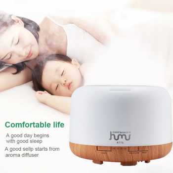 Gambar produk Taffware HUMI Air Humidifier Mini Ultrasonic Aroma Light 500ml Remote - A770