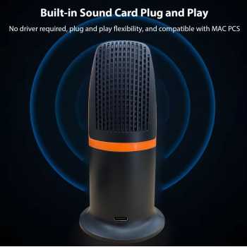 Gambar produk YOIS Mikrofon Kondenser Noise Reduction Professional Microphone Gaming - YP1