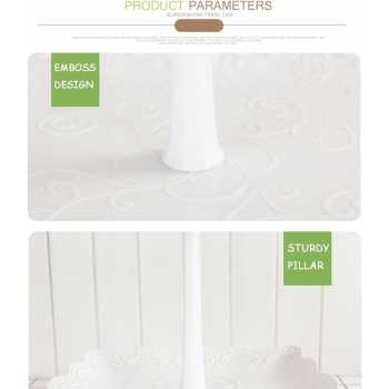 Gambar produk AXOP Rak Kue Susun 3 Tingkat Dessert Cake Rack Table Layer Square - A-13