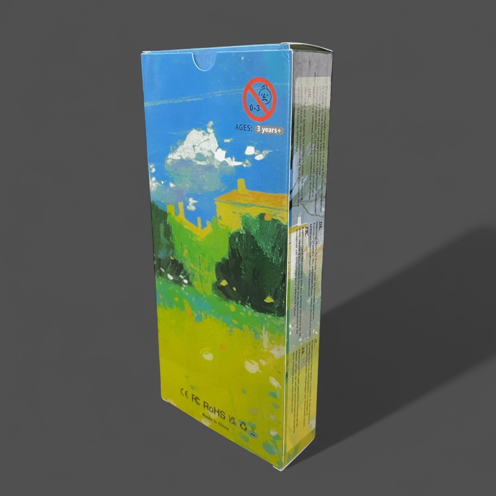 Gambar produk 355BUZG Mikroskop Digital Edukasi Anak 2MP 100X 2 Inch HD Display - 355B