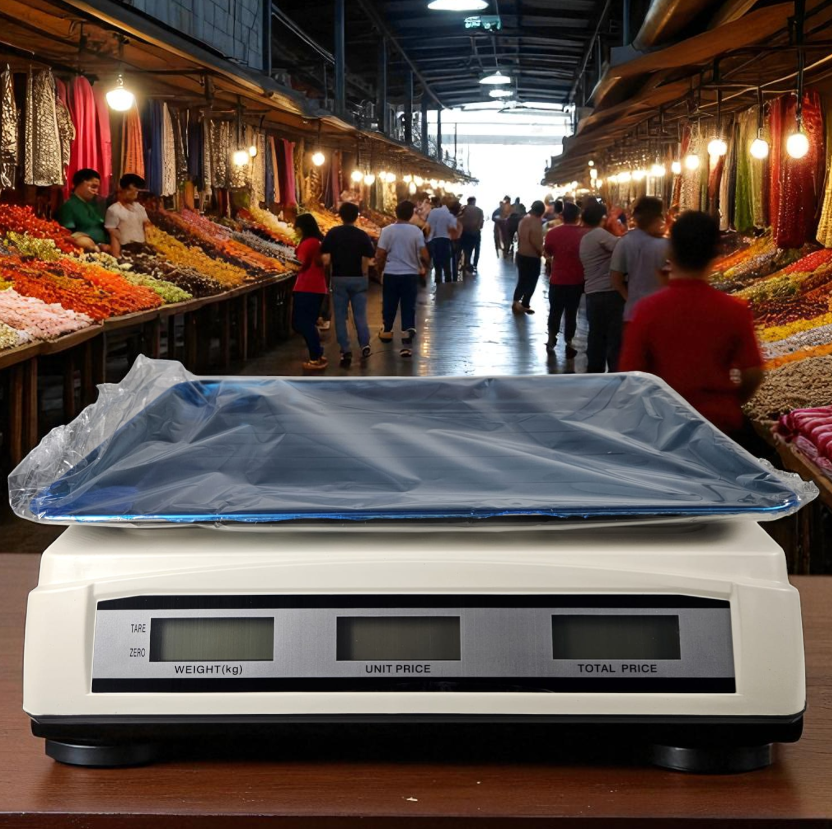 Gambar produk Beichen Timbangan Buah Harga Digital Scale Pricing LCD 40kg - BC-209