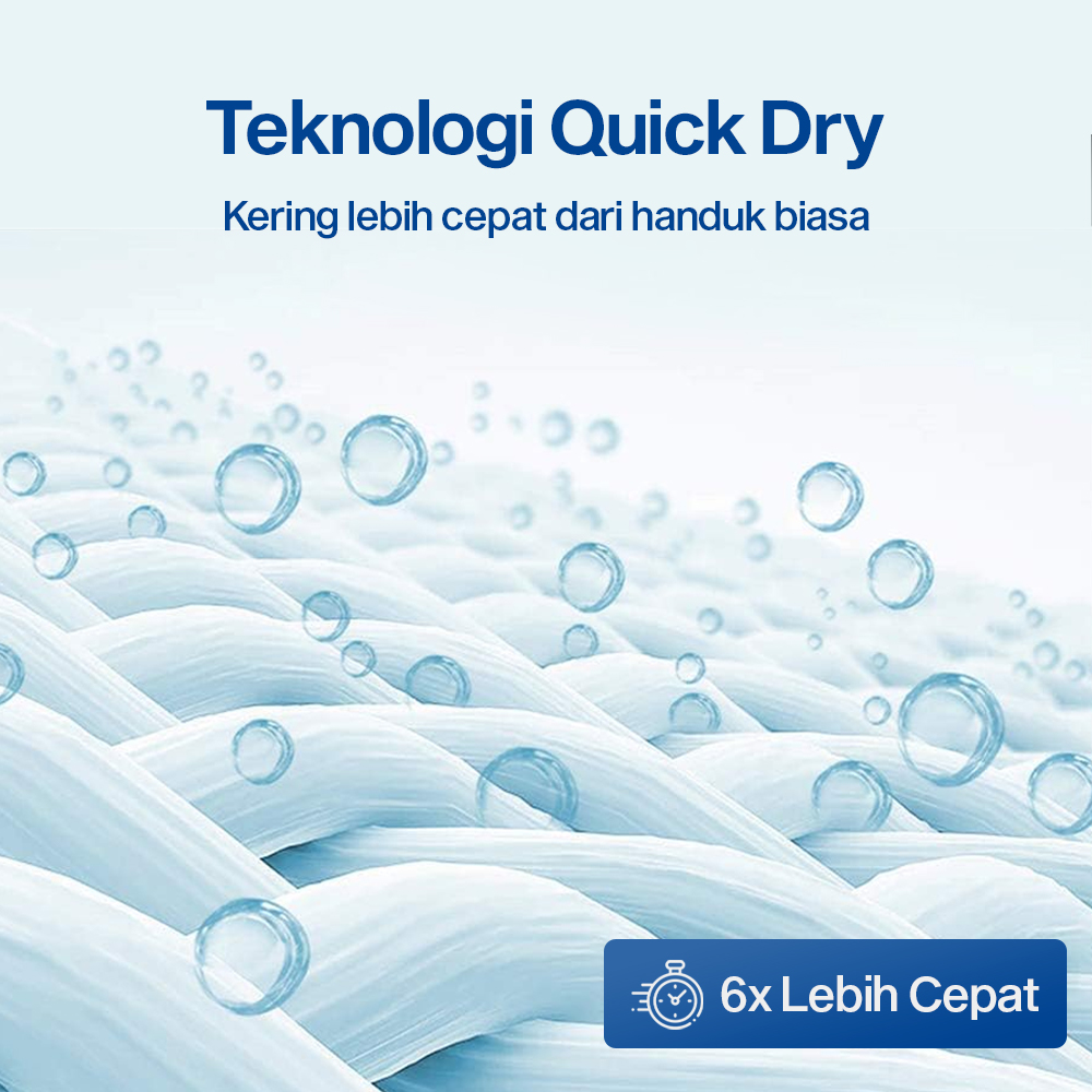 Gambar produk BUBM Handuk Microfiber Quick Dry 100x30cm - U0755