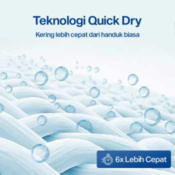 Gambar produk BUBM Handuk Microfiber Quick Dry 100x30cm - U0755
