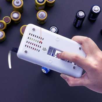 Gambar produk Doublepow Charger Baterai Rechargeable 6 Slot AA AAA with AA AAA 6 PCS - DP-B06