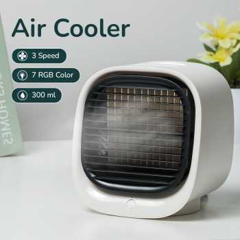 Gambar produk Filterhualv Air Cooler Mini Fan AC Kipas Penyejuk Ruangan 300ml - M201