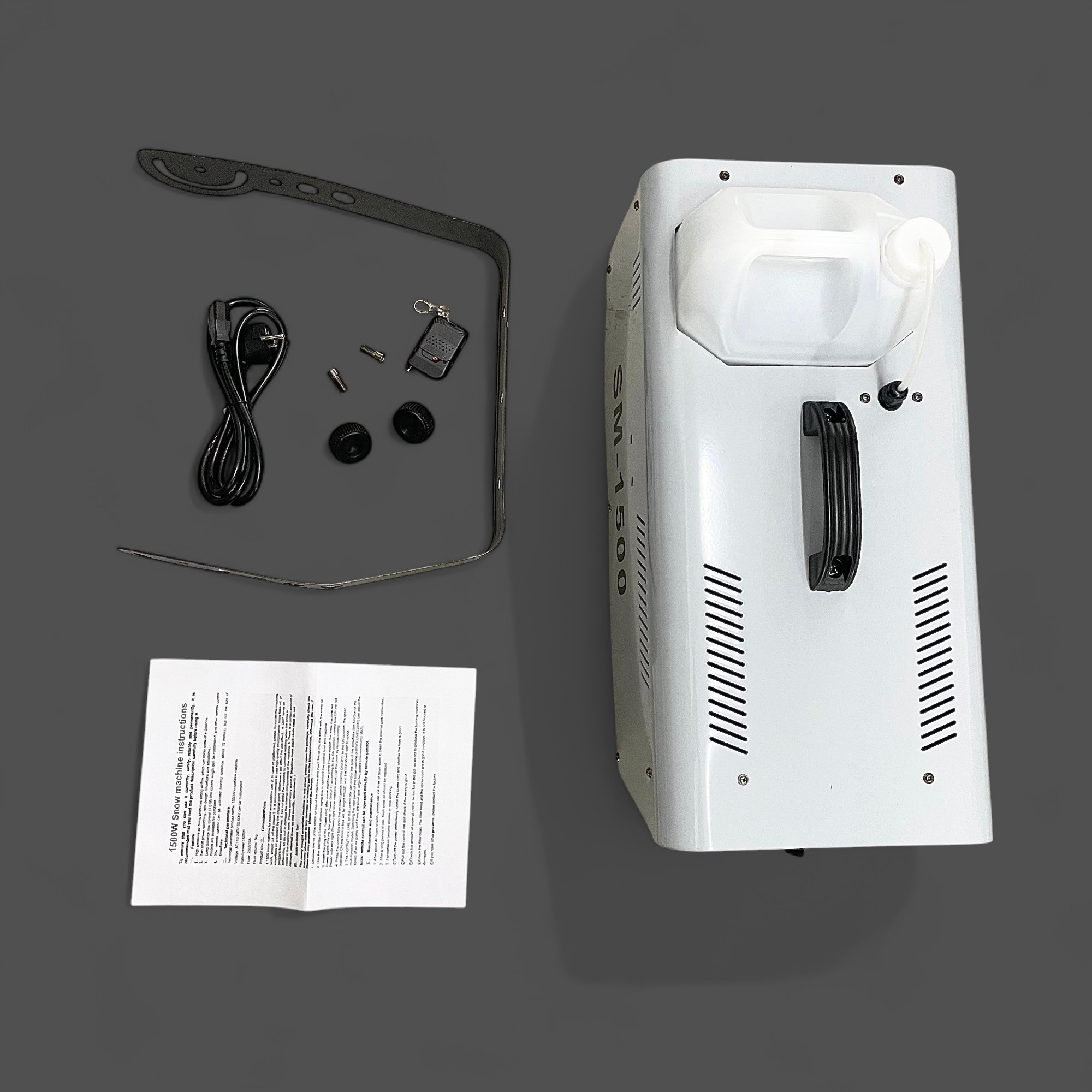 Gambar produk QUNAO Mesin Salju Buatan Snow Machine 4L 1500W with Remote - SM-1500